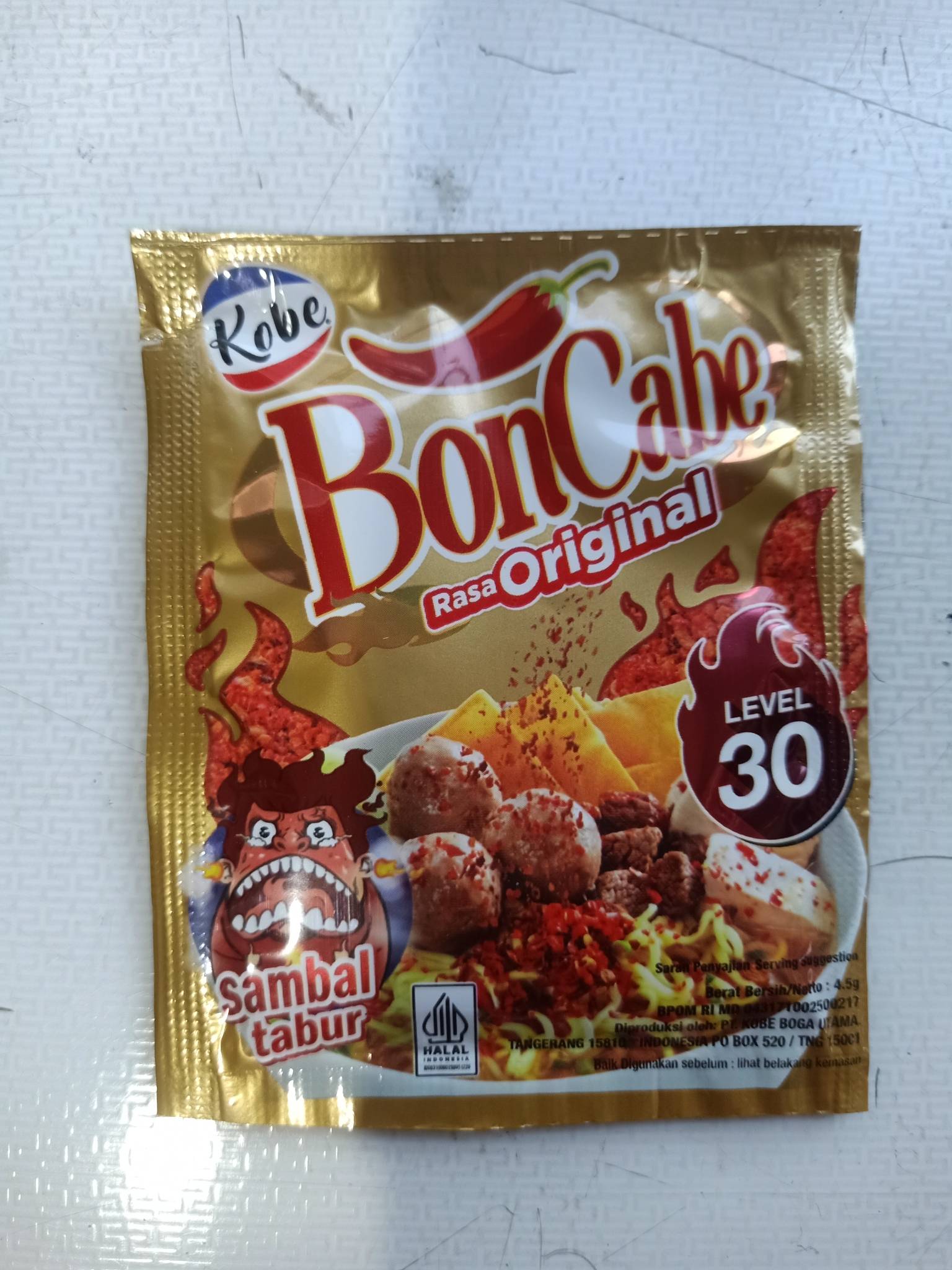 Boncabe level 30 sachet 4.5gr