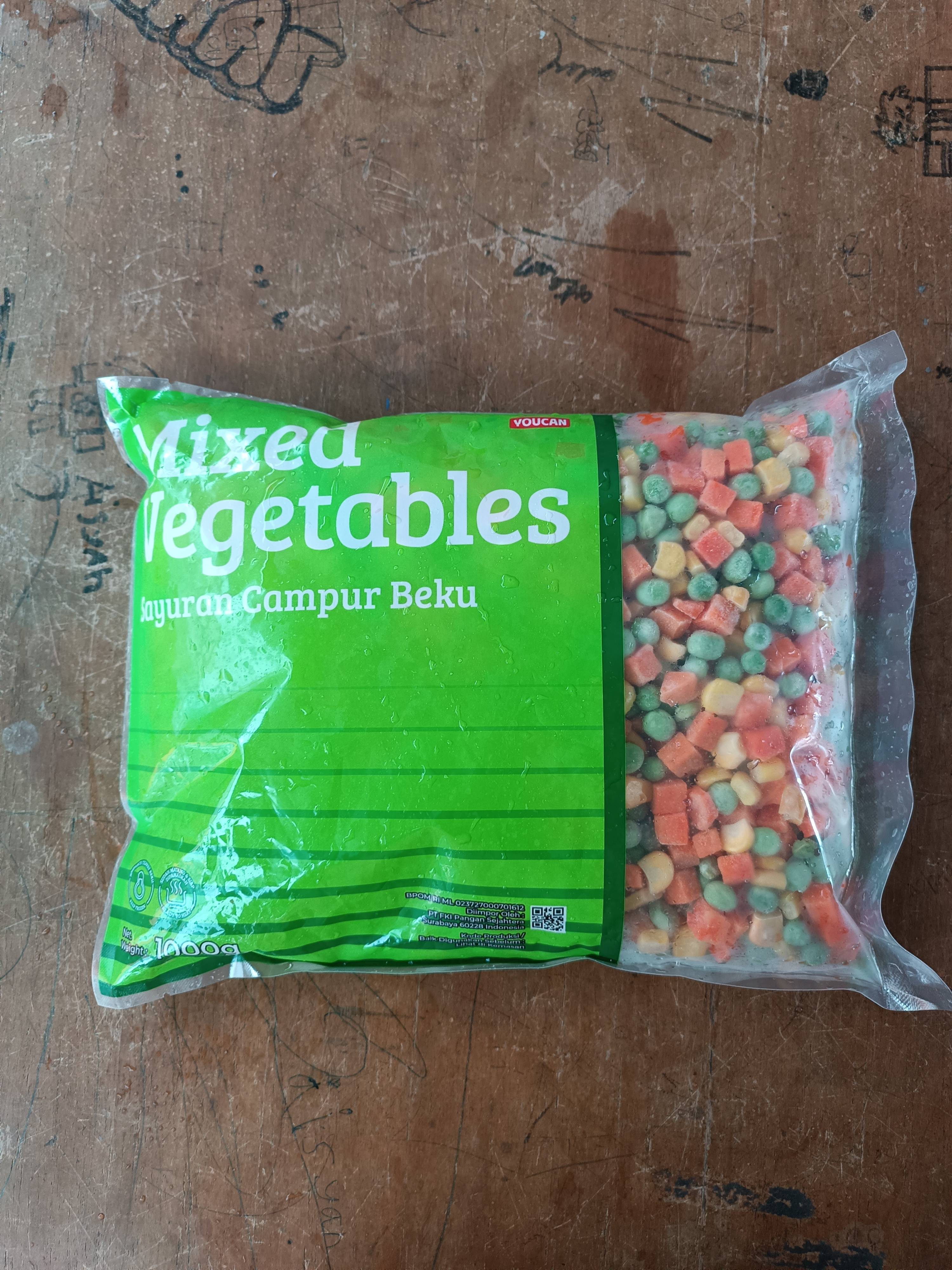 Mixed Vegeteable 1Kg
