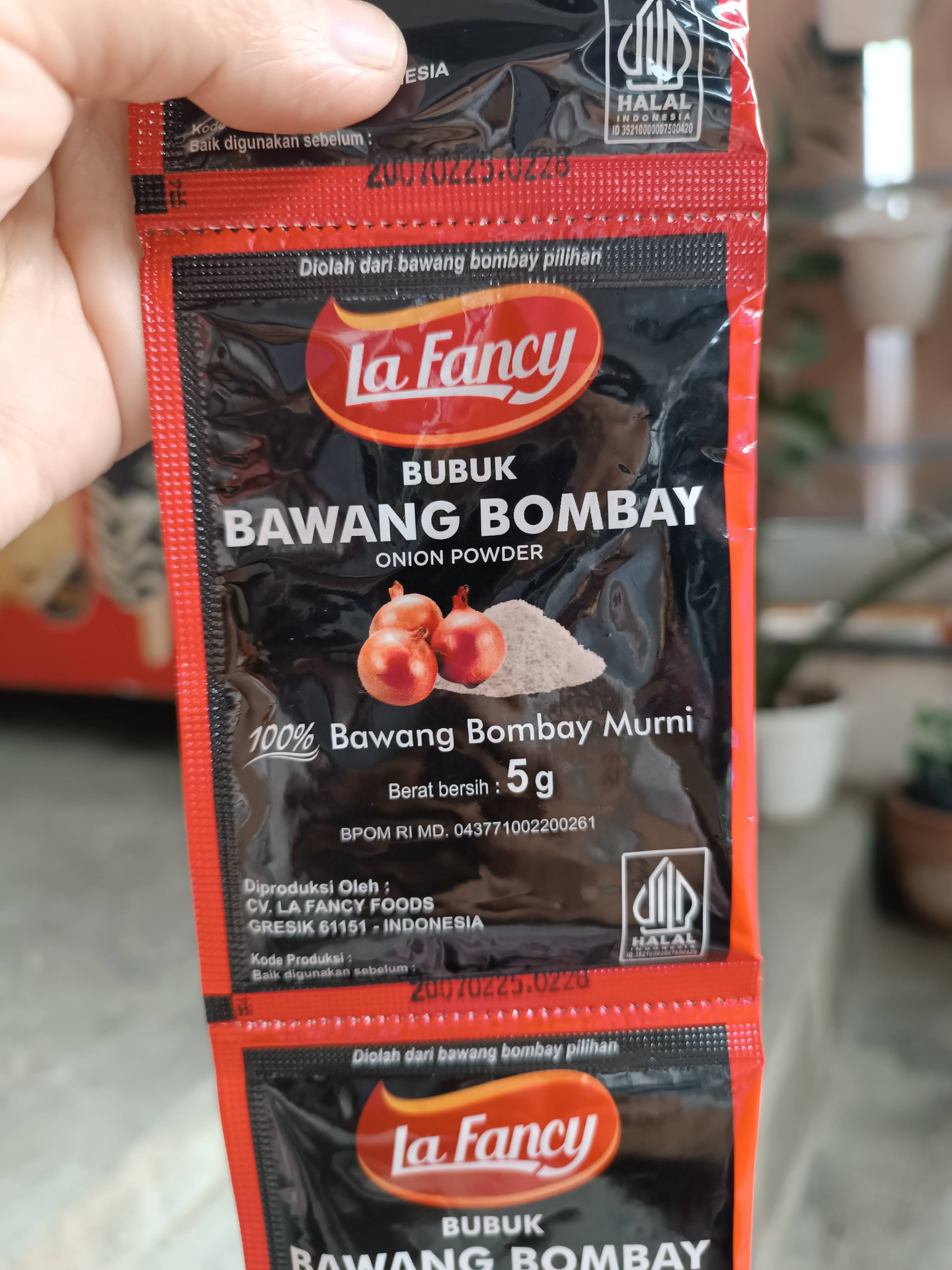 La Fancy Bawang Bombay bubuk 5gr