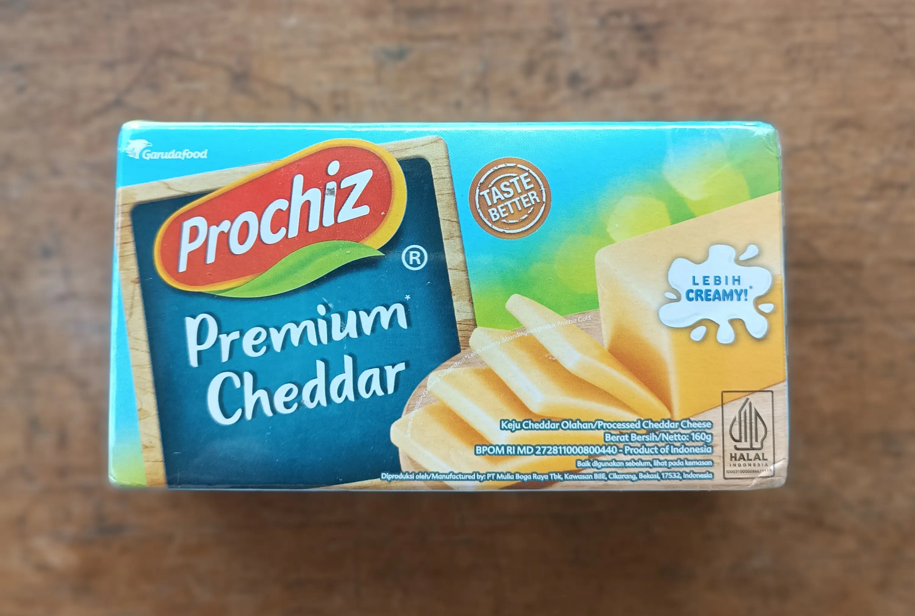 Prochiz Premium Cheddar Blok 160gr